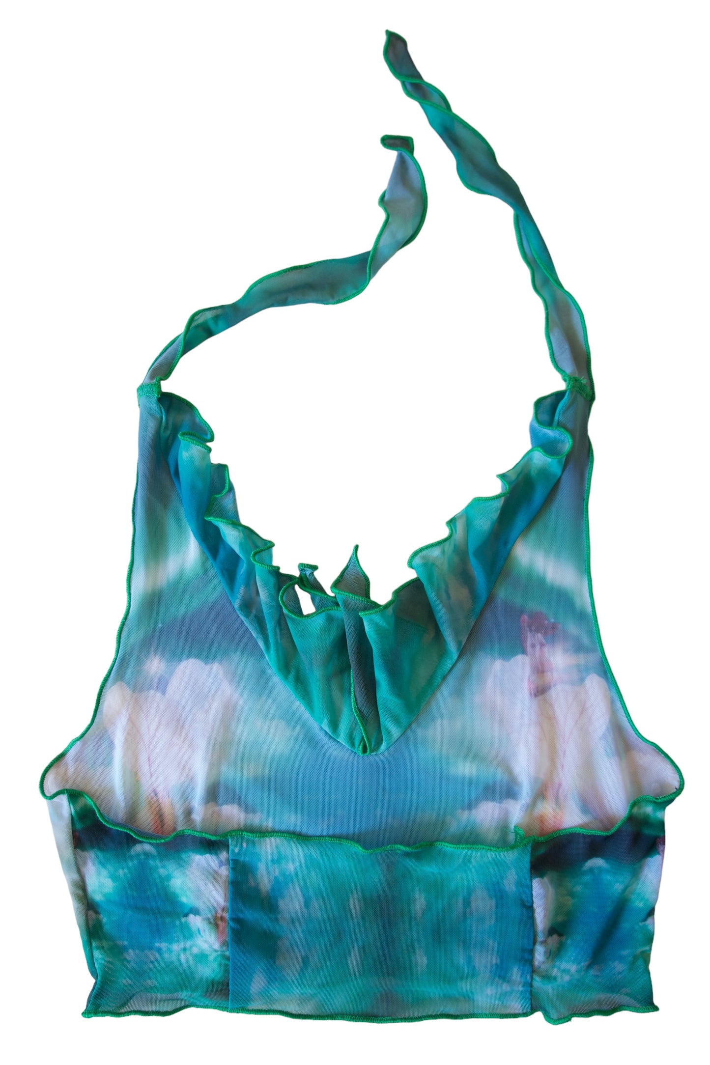 Crop-top Jeanne con el estampado Sueño Narubiano