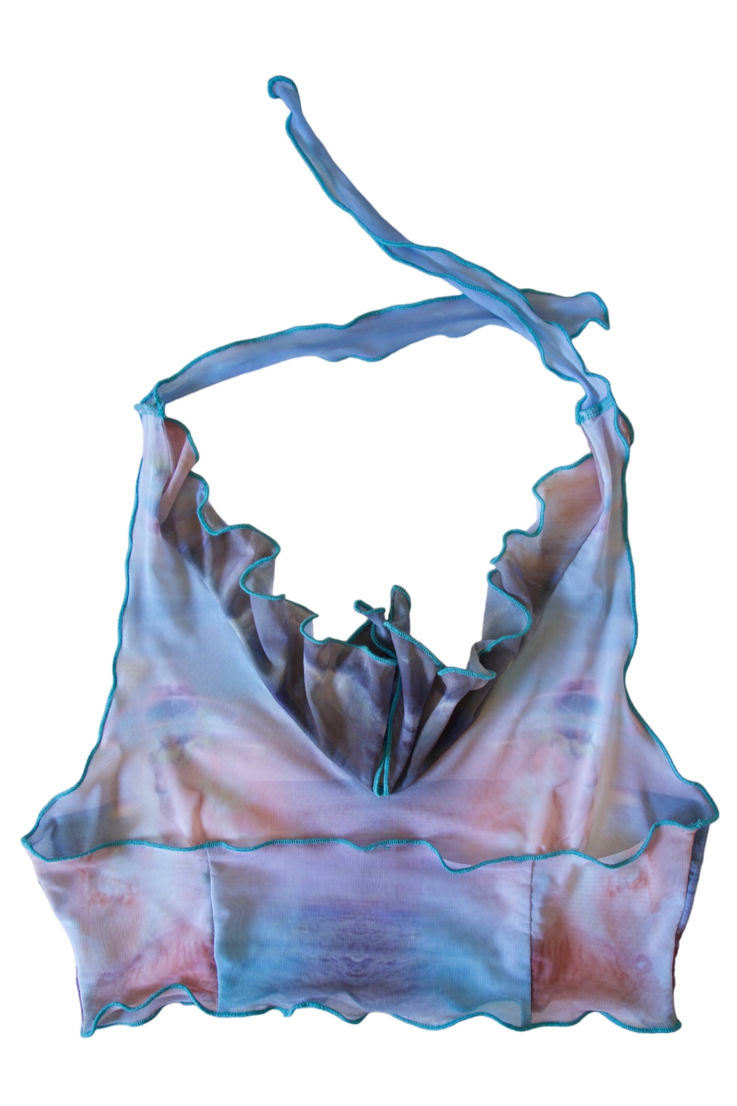 Jeanne Crop-top en el estampado Sueño de Dama