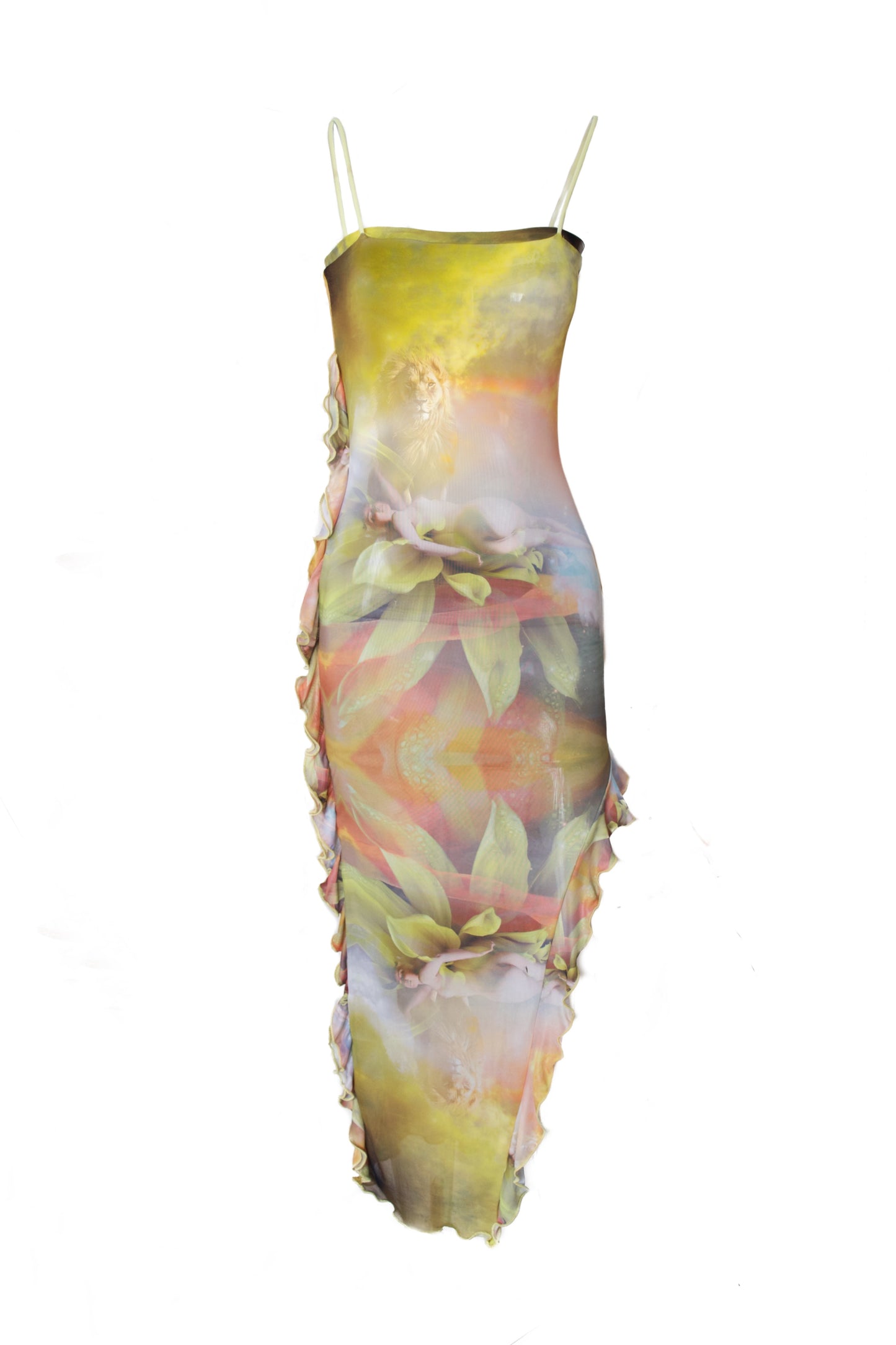 Sun Dress in the Dahlia's Dream Print