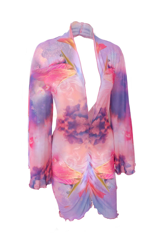 Japan Dress in The Venusian Dream Print