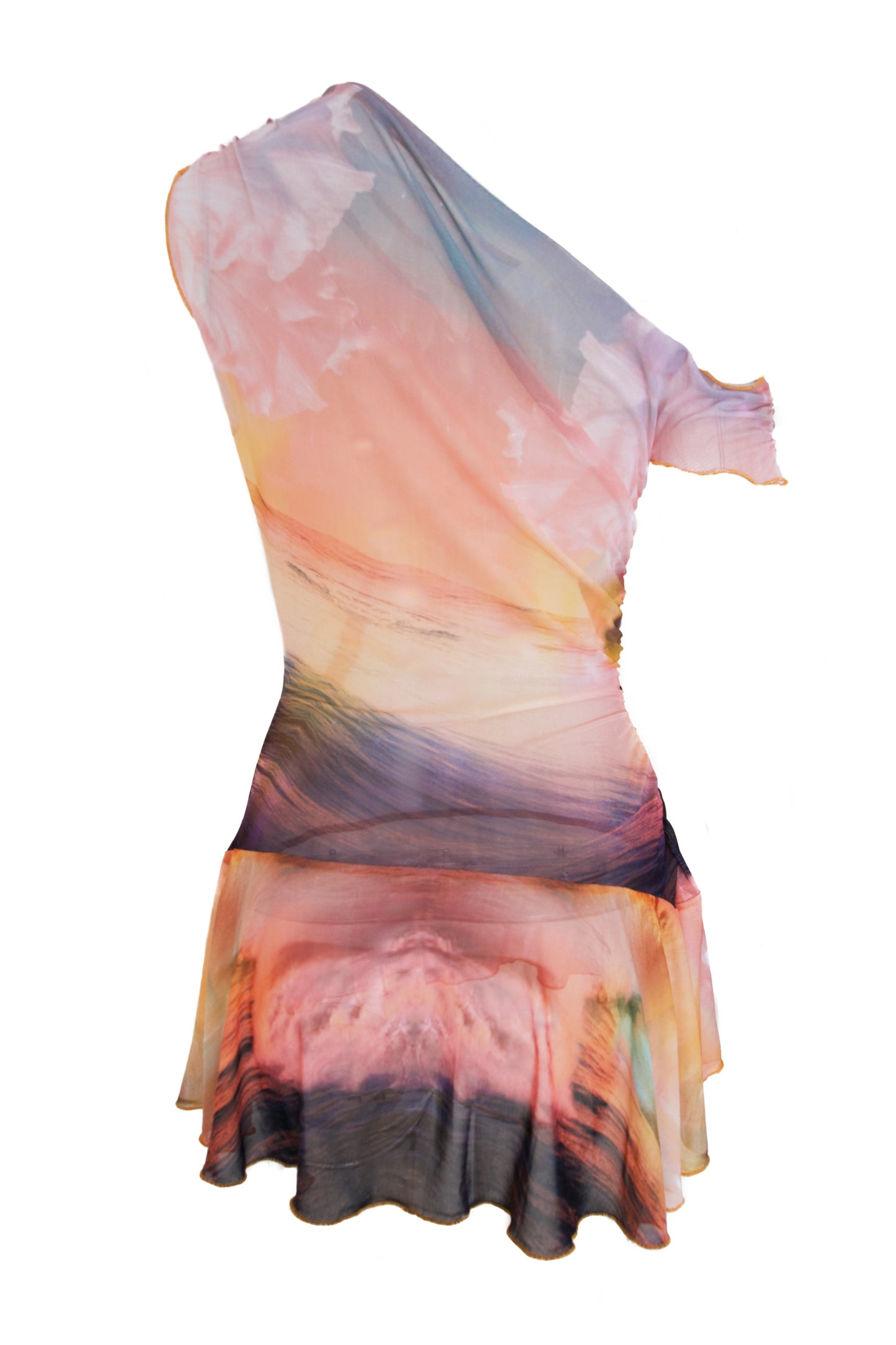 Wave Dress in the Tsunami Dream Print