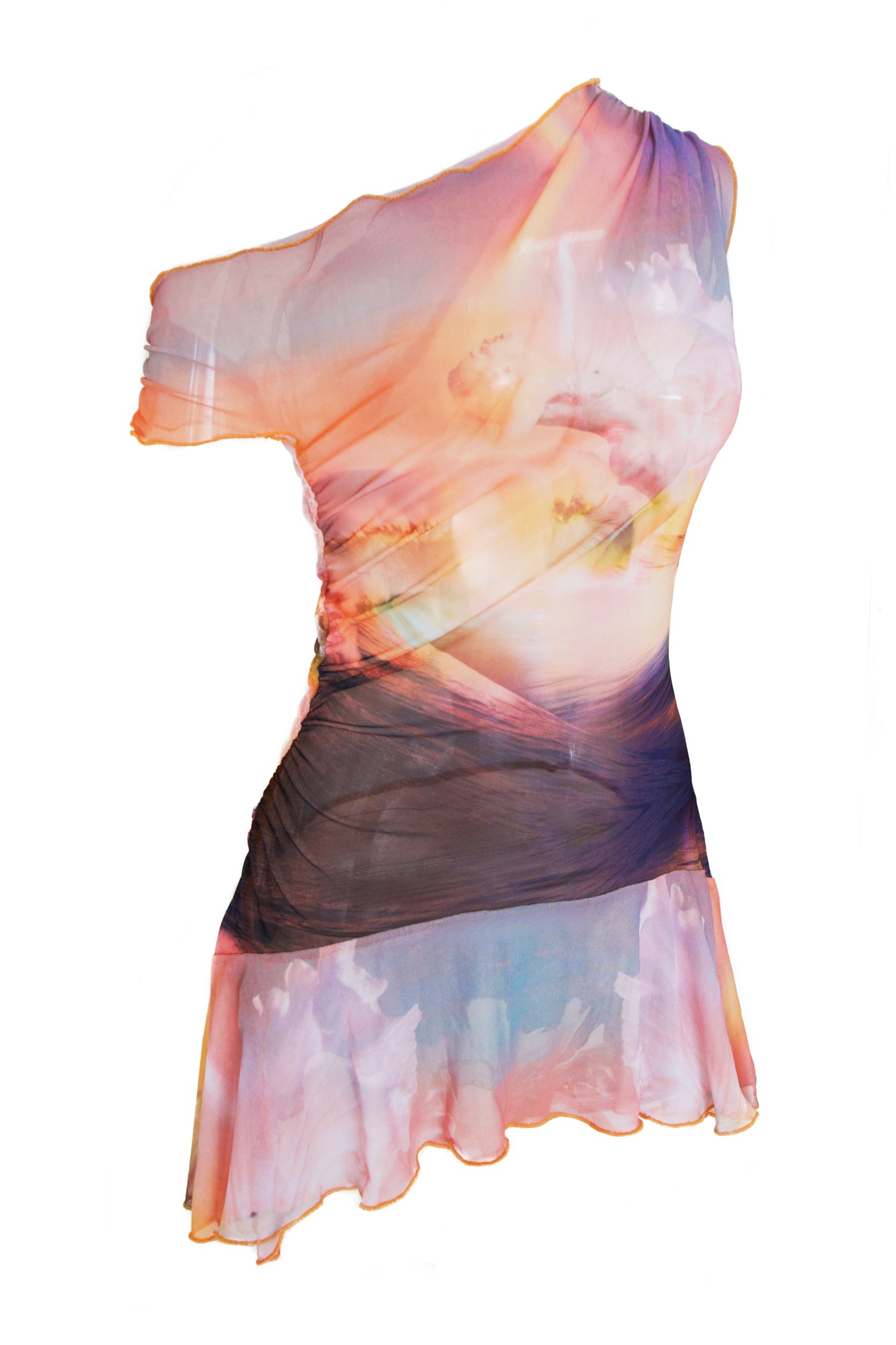 Wave Dress in the Tsunami Dream Print