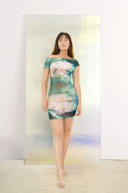 Star Dress Mini in the Narubian Dream Print