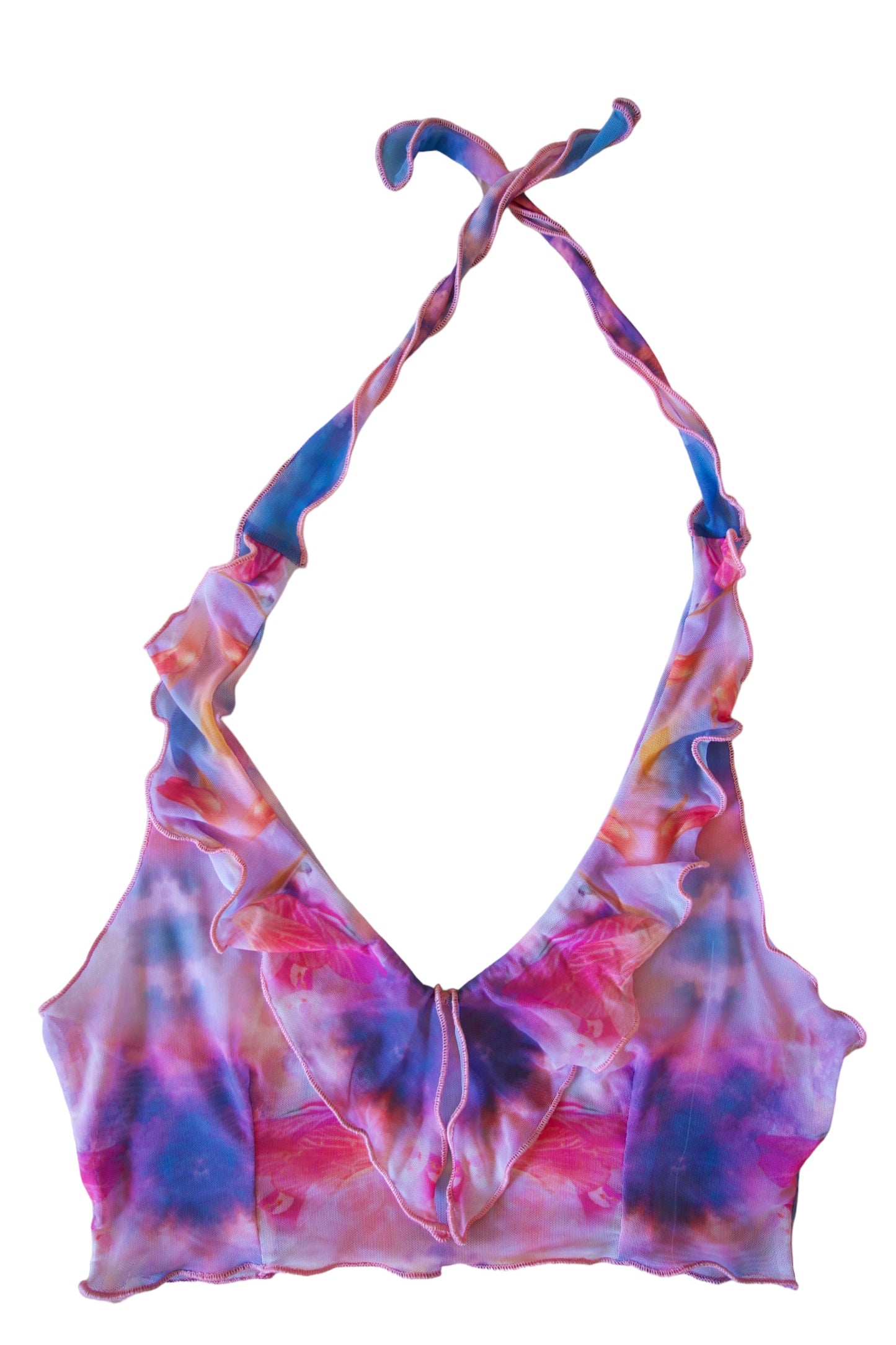 Jeanne Crop-top in the Venusian Dream Print