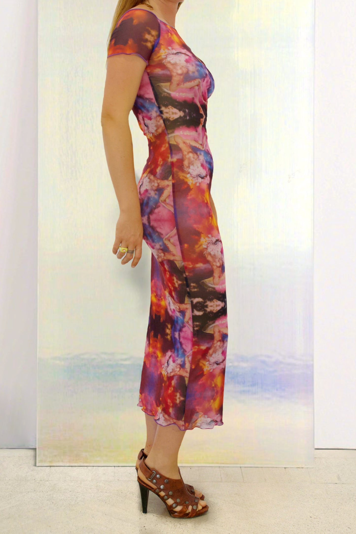 Star Dress in the Gaian Dream Print