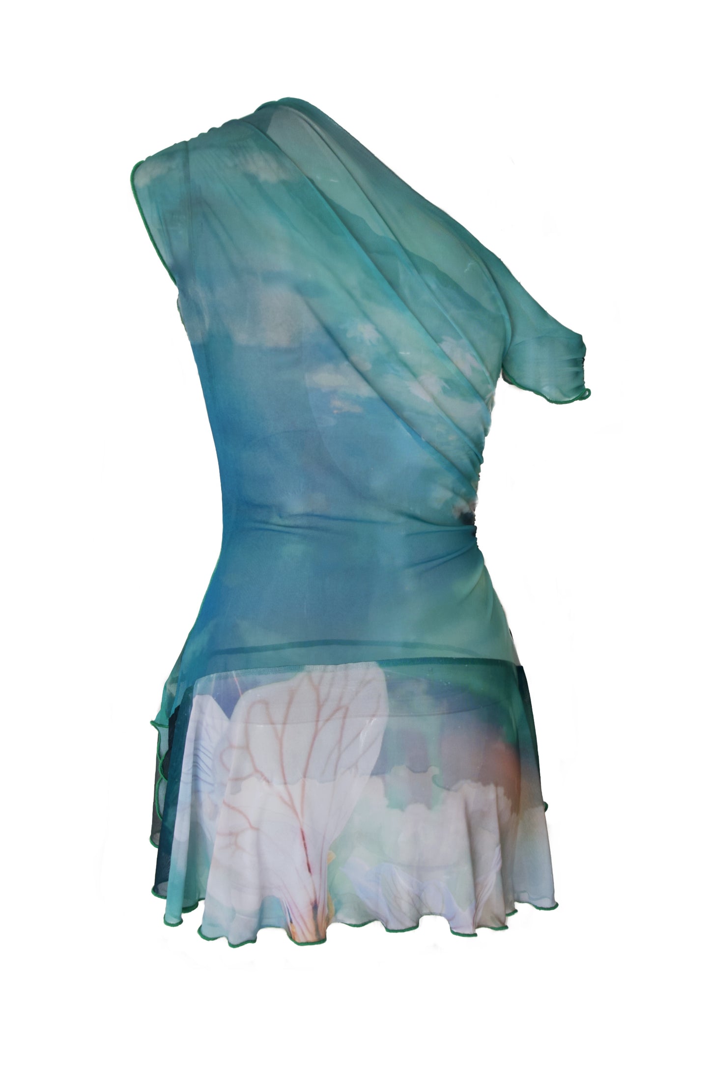 Wave Dress in the Narubian Dream Print