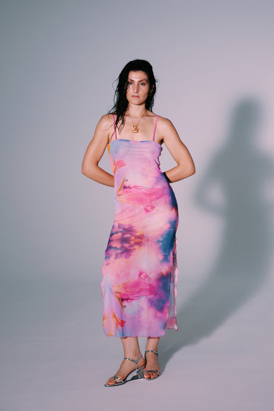 Moon Dress in the Venusian Dream Print